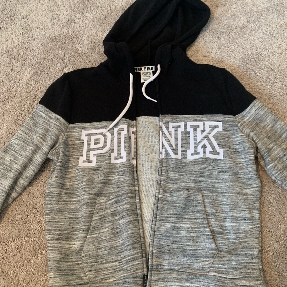 PINK Victoria's Secret zip-up sweatshirt